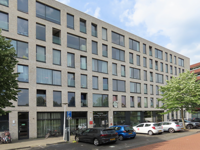 915088 Gezicht op de voorgevel van het woonzorgcomplex 'Hostel (Domus) Leidsche Maan' van het Leger des Heils (Willem ...